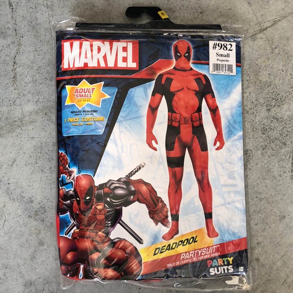 Marvel: Deadpool PartySuit Adult Costume! New!